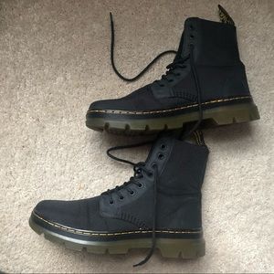 Like New Dr. Martens Combs Canvas Boots Sz 10
